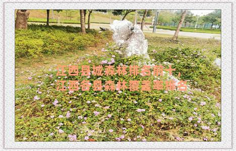 江西县城森林排名前十，江西各县森林覆盖率排名